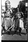 Yakshagana characters in the procession, 1985