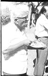 Late Mr. A. M. Annigeri at lunch time, Mysore, 1985