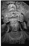 Highly decorated head-gear, sculpture of Hoysala times Mysore, 1985