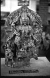 Sculpture of Mahishasura mardhini, at Mysore archeological gate, 1985