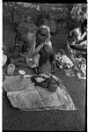 Flower seller, Mangeshi temple, Goa, 1986