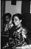 Usha Shastri in her Goa house, 1986
