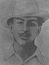 Portrait of Sardar Bhagat Singh