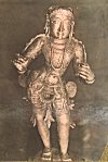 Metallic icon of Hoysala king Vishnuvardhana