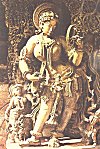 A lady at her vanity – Belur