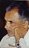 Thinking of his next great novel -- S.L. Bhyrappa