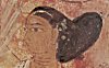 A lady with raised hair bun, Lepakshi