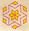 Geometrical Pattern in a Hexagon