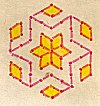 Geometrical Pattern in a Hexagon