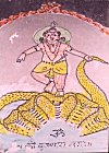 Boy Krishna Tames the Evil Serpent Kaliya