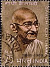 Gandhi centenary 1869-1969.