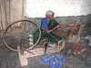 Woman with a Spinning Wheel