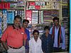 Employees at Kamat Shop