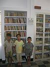 Kids at Kamat Memorial Library