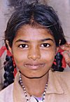 Girl Growing up on the streets of India