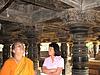 Inside Hoysaleshwara Temple