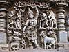 Krishna Shelters Cows and Men During a Thunderstorm