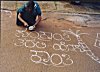 Rangoli to wish Sankranti Greetings