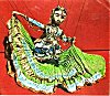 Wooden Puppet of a Dancing Girl