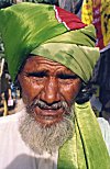 The Colorful Turban of a Sufi Mystic