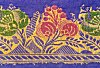 Brocade on Banarasi (Uttar Pradesh) silk saree.