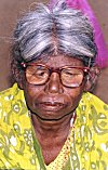 Portrait of a Beggar outside a Bangalore Church