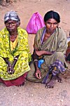 Pictures of Beggars outside of a Church