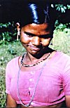 Girl belonging to the Konkani Kunibi Tribe 