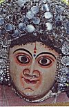 Close-up of a  Mask of Chhau Dance