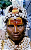 Cowrie (Kavade) Decorations of a Devotee