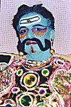 Face Painting of a Folk Artist