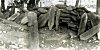 A heap of wooden memorials at Pachmadi in Central India