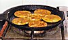 Deep Fried Slices of the 'Alvamaddi' Tuber