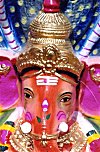 Close-up of a Ganapati Idol