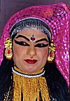 Portrait of a Kathakkali Dancer
