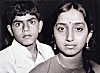 Vikas with Cousin Amita, 1978