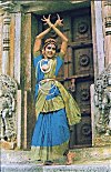 Bharata Natyam Dancer in a Hoysala Temple
