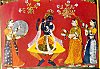 Krishna Rajasthani Painting