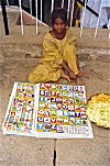 Illiterate Sells Alphabets