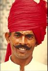 Man in Red Turban