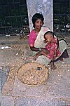Peanut Vendor with a Child