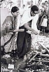 Rituals During a Home Construction Ceremony