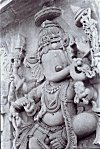 Dancing Ganapati, Belur Sculpture