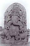 Huge Ganesh in the Open