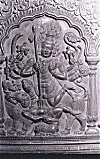 Shiva Kills Taraka with a Trident