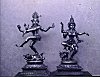 Mixed Metal Icons of Nataraja and Saraswati