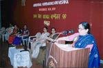 Jyotsna Speaking at Saraswat Event Jyotsna Speaking at Saraswat Event