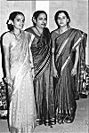 Women in Silk Saris during a Wedding