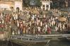 Bathers in the Ganges River