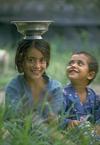 A Boy and his Sister, Kashmir